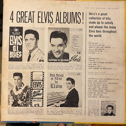 Elvis Presley : Pot Luck (LP, Album, Roc)