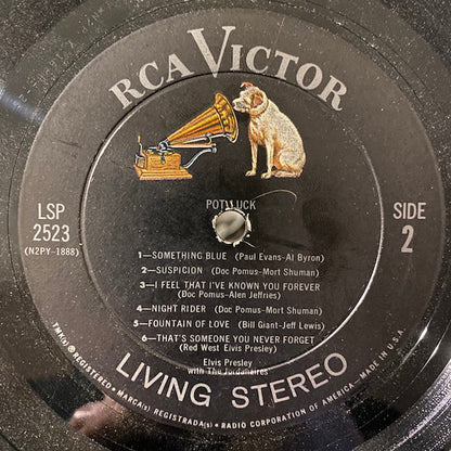 Elvis Presley : Pot Luck (LP, Album, Roc)