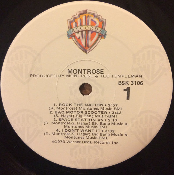 Montrose (2) : Montrose (LP, Album, RE, Win)