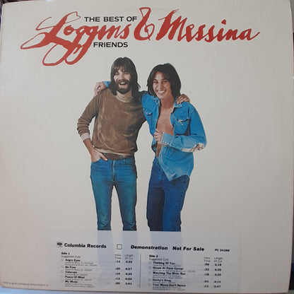Loggins And Messina : The Best Of Friends (LP, Comp, Promo, San)