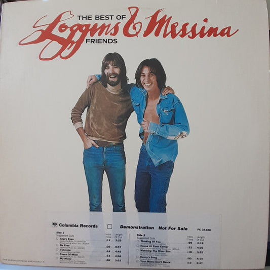 Loggins And Messina : The Best Of Friends (LP, Comp, Promo, San)