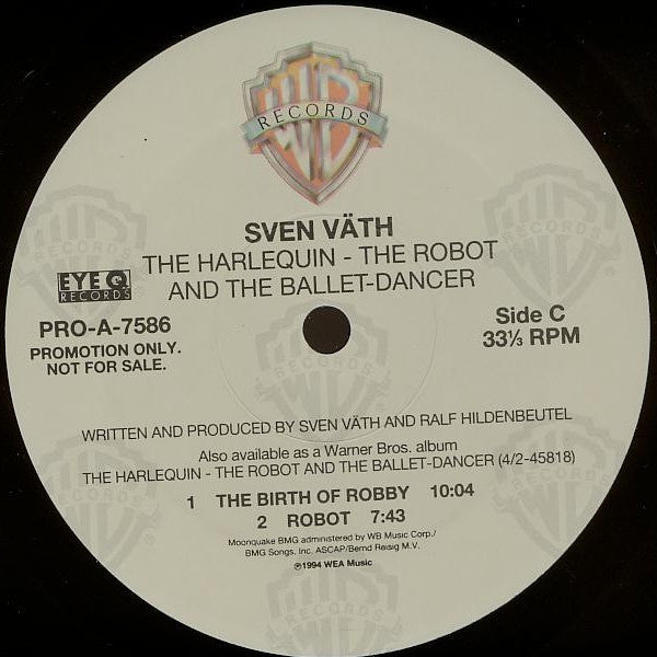 Sven Väth : The Harlequin - The Robot And The Ballet-Dancer (2xLP, Album, Promo)