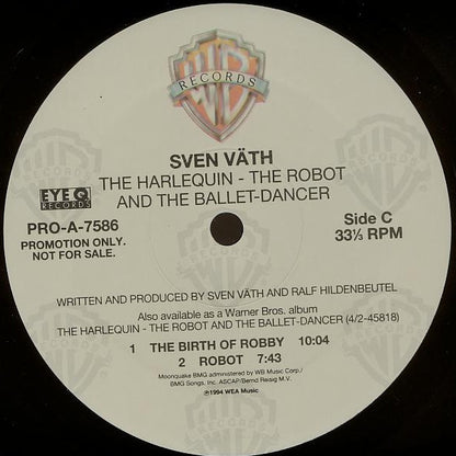 Sven Väth : The Harlequin - The Robot And The Ballet-Dancer (2xLP, Album, Promo)