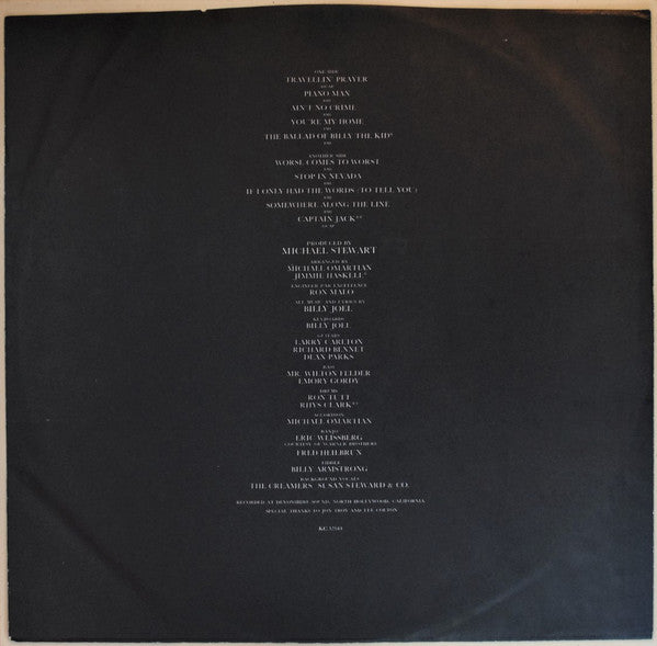 Billy Joel : Piano Man (LP, Album, RE, Ter)