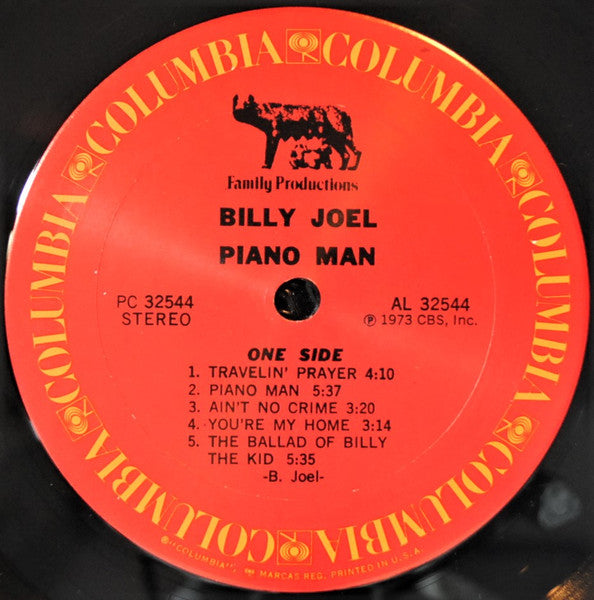 Billy Joel : Piano Man (LP, Album, RE, Ter)