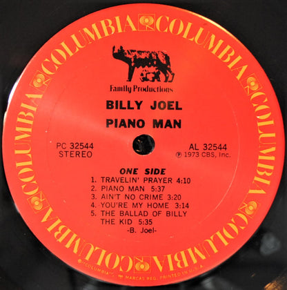 Billy Joel : Piano Man (LP, Album, RE, Ter)