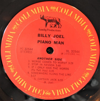 Billy Joel : Piano Man (LP, Album, RE, Ter)