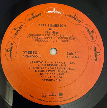 The Nice : Keith Emerson With The Nice (2xLP, Comp)
