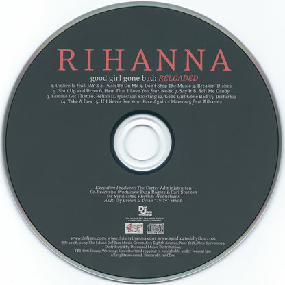 Rihanna : Good Girl Gone Bad: Reloaded (CD, Album, EDC)