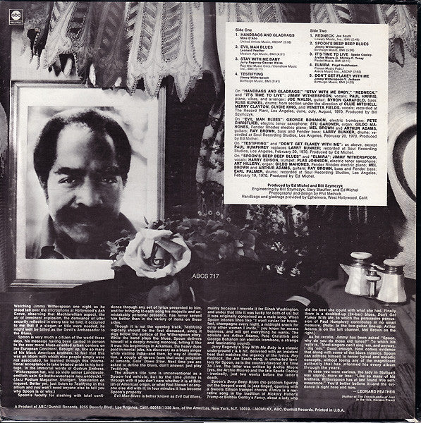 Jimmy Witherspoon : Handbags And Gladrags (LP)