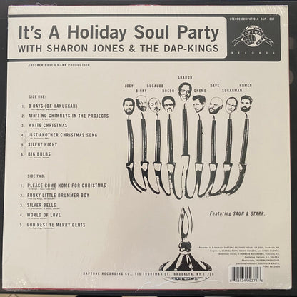 Sharon Jones & The Dap-Kings : It's A Holiday Soul Party (LP, Album, Ltd, RE, Can)