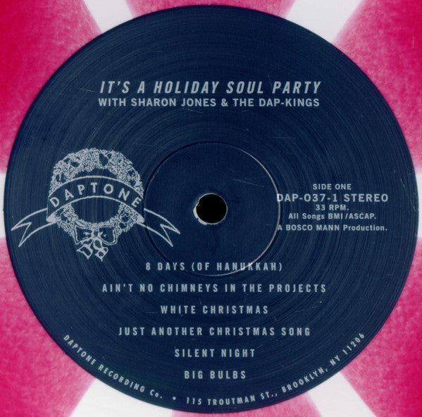 Sharon Jones & The Dap-Kings : It's A Holiday Soul Party (LP, Album, Ltd, RE, Can)