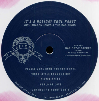 Sharon Jones & The Dap-Kings : It's A Holiday Soul Party (LP, Album, Ltd, RE, Can)