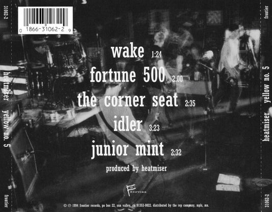 Heatmiser : Yellow No. 5 (CD, EP)