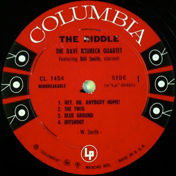 The Dave Brubeck Quartet ,Featuring Bill Smith* : The Riddle (LP, Album, Mono, Bri)