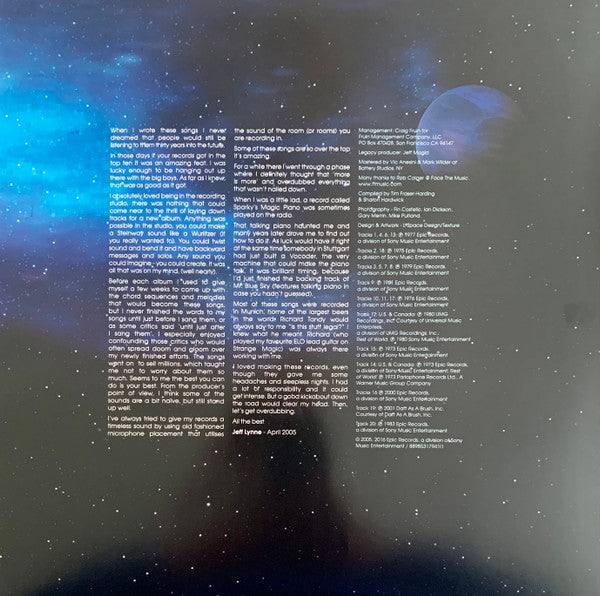 Electric Light Orchestra : All Over The World - The Very Best Of Electric Light Orchestra (LP, Red + LP, Whi + Comp, Ltd, RE)