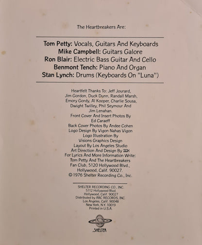 Tom Petty And The Heartbreakers : Tom Petty And The Heartbreakers (LP, Album, Pit)