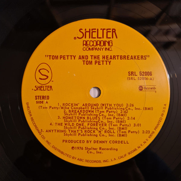 Tom Petty And The Heartbreakers : Tom Petty And The Heartbreakers (LP, Album, Pit)