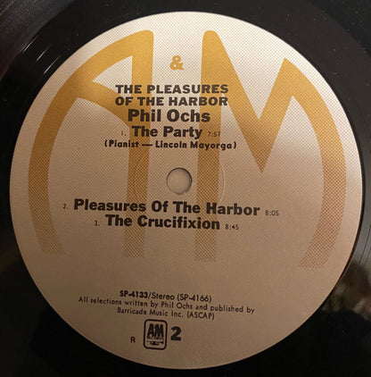 Phil Ochs : Pleasures Of The Harbor (LP, Album, RP)