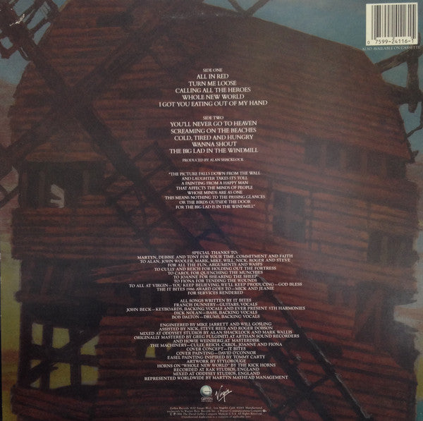 It Bites : The Big Lad In The Windmill (LP, Album, All)