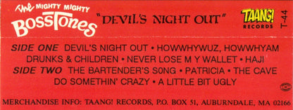 The Mighty Mighty Bosstones : Devils Night Out (Cass, Album, Red)