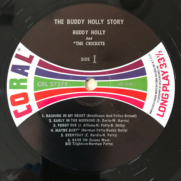 Buddy Holly : The Buddy Holly Story (LP, Comp, Mono, RE)