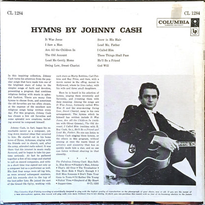 Johnny Cash : Hymns By Johnny Cash (LP, Album, Mono, Bri)