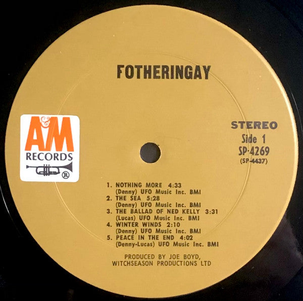 Fotheringay : Fotheringay (LP, Album, Pit)