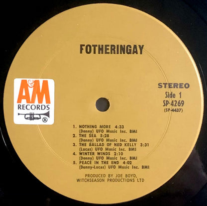 Fotheringay : Fotheringay (LP, Album, Pit)