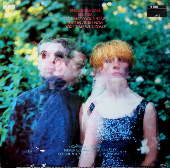 Eurythmics : In The Garden (LP, Album, Bla)