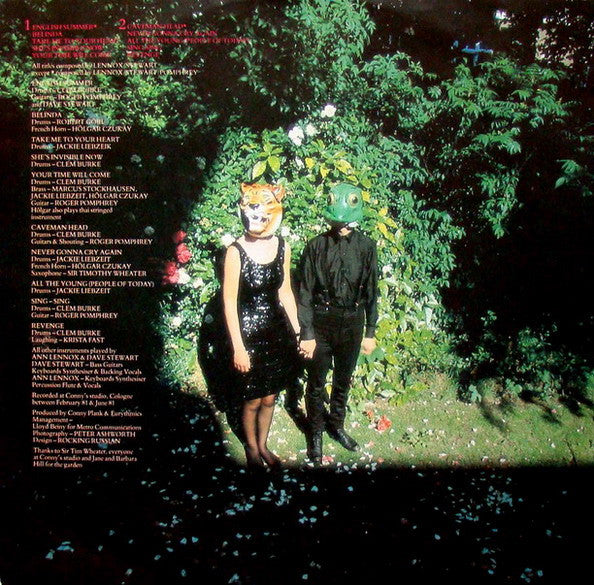 Eurythmics : In The Garden (LP, Album, Bla)
