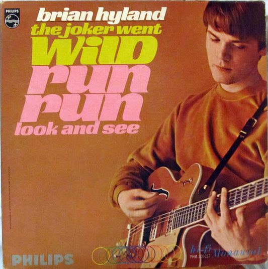 Brian Hyland : The Joker Went Wild / Run, Run, Look And See (LP, Album, Mono)