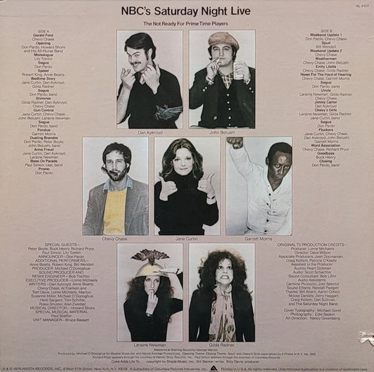 Various : NBC's Saturday Night Live (LP, Album, Pla)