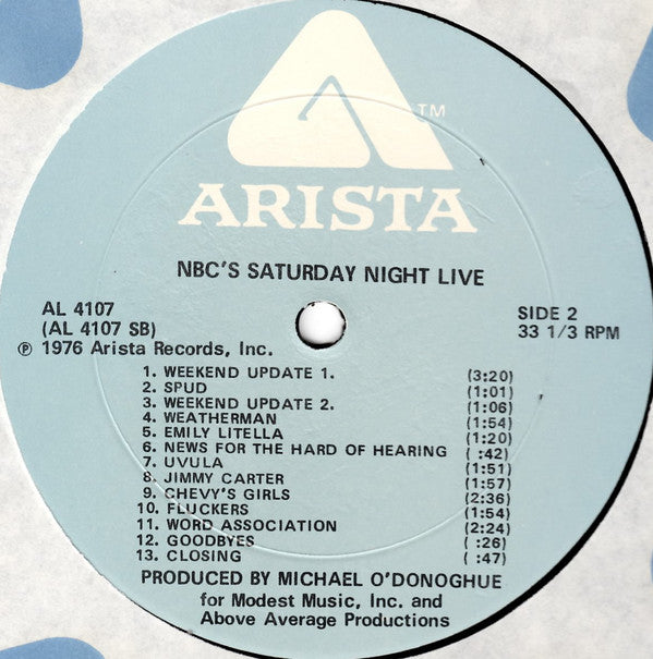 Various : NBC's Saturday Night Live (LP, Album, Pla)