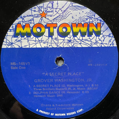 Grover Washington, Jr. : A Secret Place (LP, Album, RE)