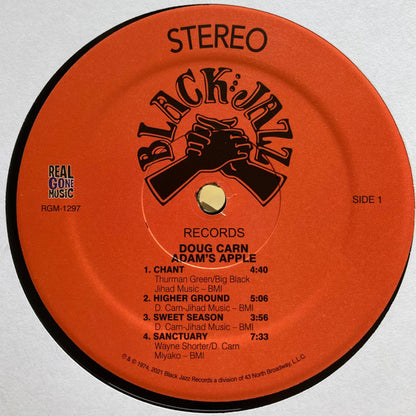 Doug Carn : Adam's Apple (LP, Album, RE, RM)