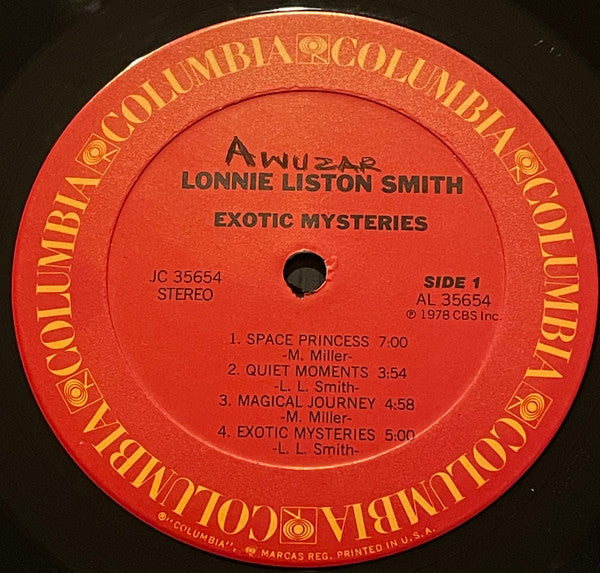 Lonnie Liston Smith : Exotic Mysteries  (LP, Album, Ter)