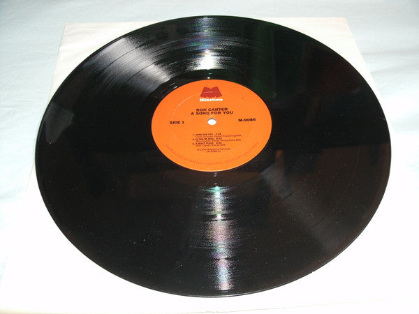 Ron Carter : A Song For You (LP, Album, Pit)