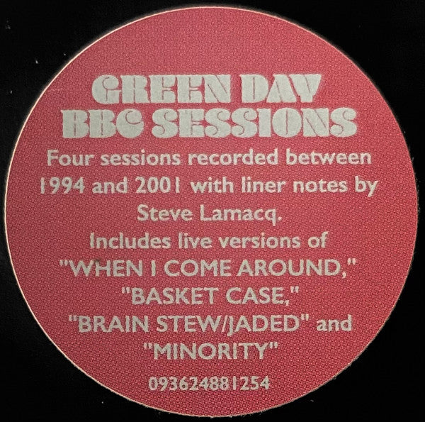 Green Day : BBC Sessions (CD, Album, Gat)