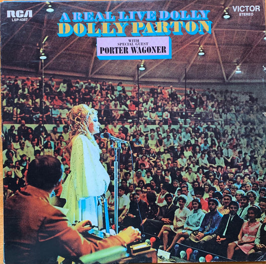 Dolly Parton : A Real Live Dolly (LP, Album, Hol)