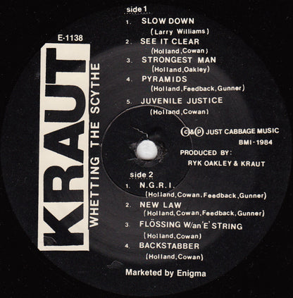 Kraut (2) : Whetting The Scythe (12", MiniAlbum)