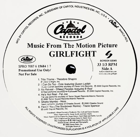 Various : Girlfight: Music From The Motion Picture (LP, Comp, Promo)