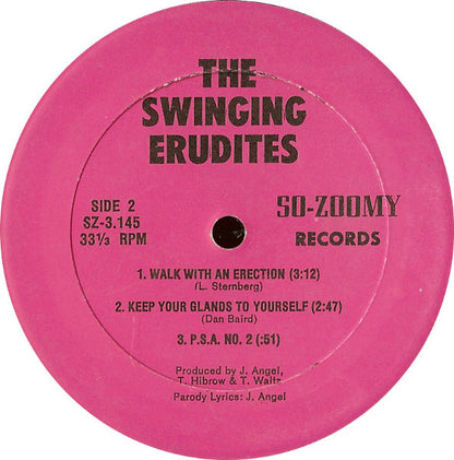 The Swinging Erudites : The Swinging Erudites (12", MiniAlbum)