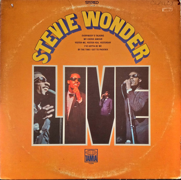 Stevie Wonder : Stevie Wonder Live (LP, Album)