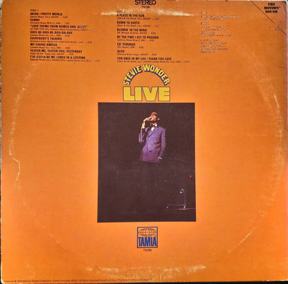 Stevie Wonder : Stevie Wonder Live (LP, Album)