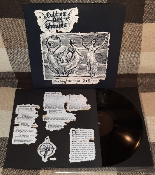 Cultes Des Ghoules : Deeds Without A Name / Eyes Of Satan (12", Comp)