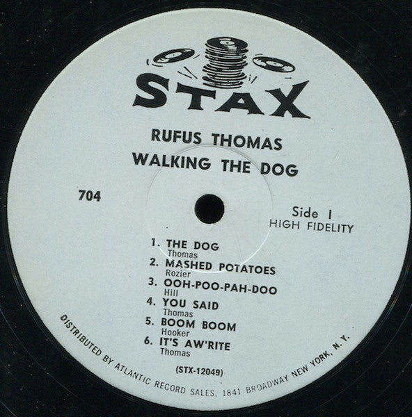 Rufus Thomas : Walking The Dog (LP, Album, Mono)