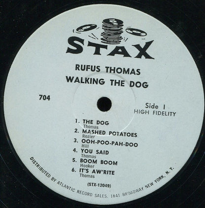 Rufus Thomas : Walking The Dog (LP, Album, Mono)