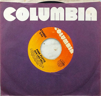 Pink Floyd : Run Like Hell (7", Single, San)