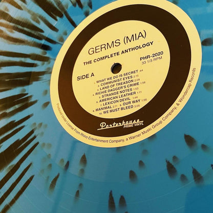 Germs : (MIA) The Complete Anthology (LP, Album, RE, Bla + LP, Comp, Bla + Comp, RE, RM,)